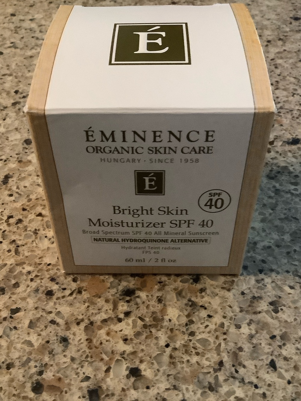 Éminence Bright Skin Moisturizer SPF 40 — White